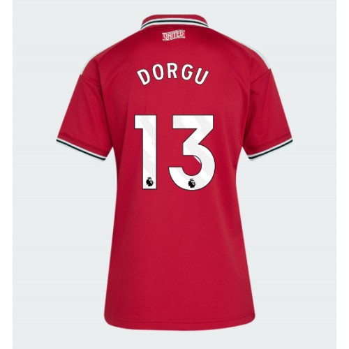 Manchester United Patrick Dorgu #13 Kotipaita Naiset 2026-27 Lyhythihainen